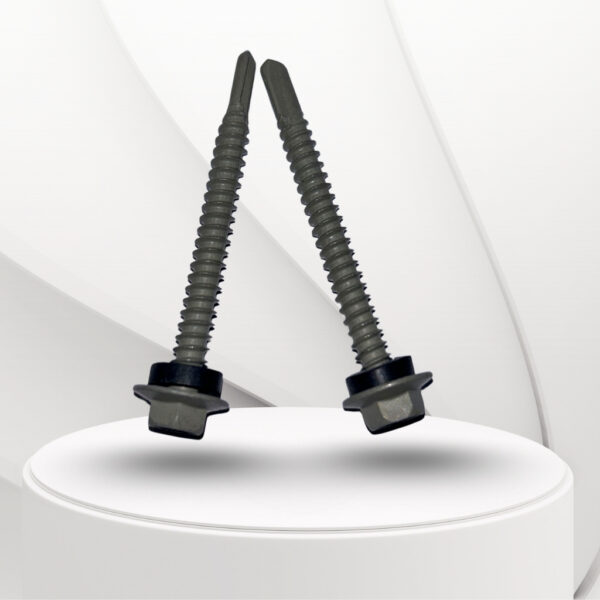 PHD HEX FLANGE HEAD SELF DRILLING SCREW WINGS AND DOME - Image 2