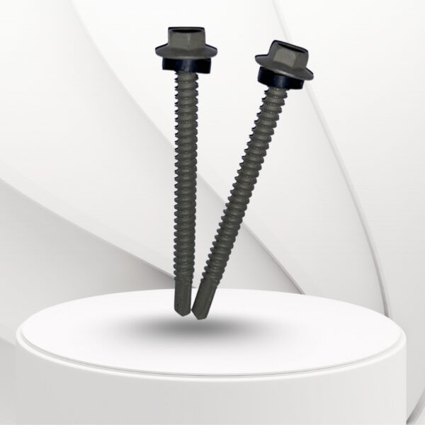 PHD HEX FLANG HEAD SELF DRILLING SCREW GREY ELECTROPOLYSEAL COATED - Image 8