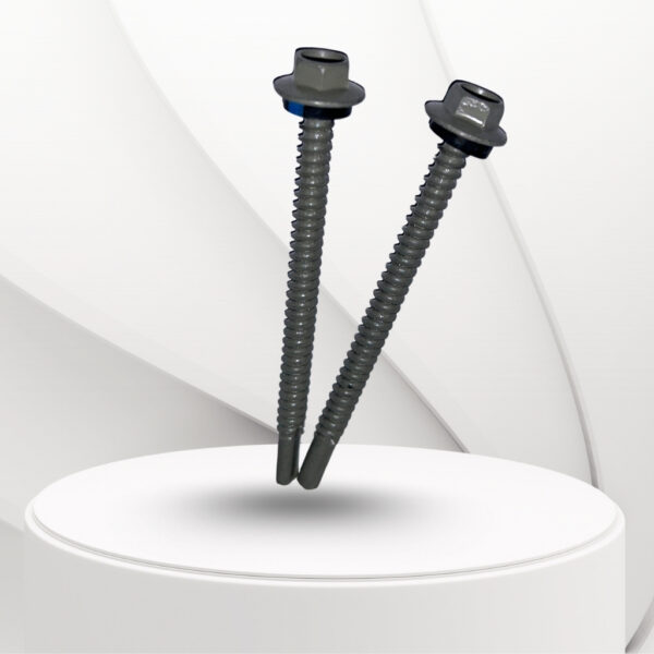 PHD HEX FLANG HEAD SELF DRILLING SCREW GREY ELECTROPOLYSEAL COATED - Image 5