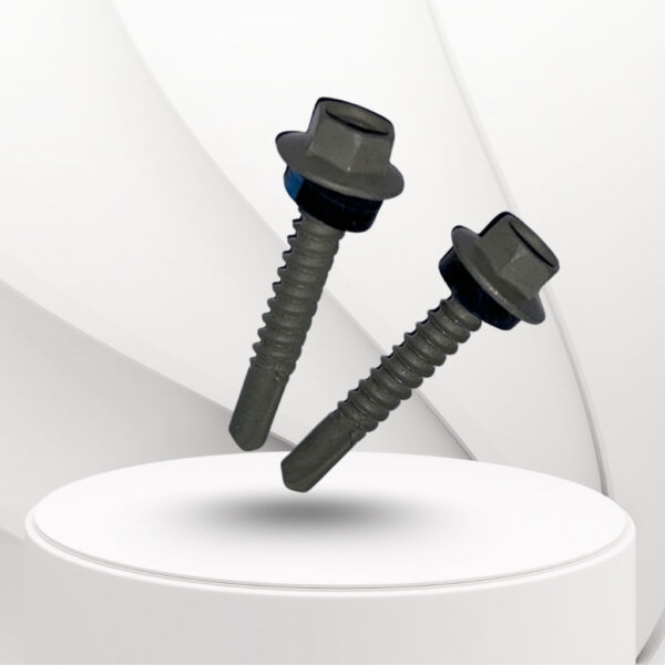 PHD HEX FLANG HEAD SELF DRILLING SCREW GREY ELECTROPOLYSEAL COATED - Image 4