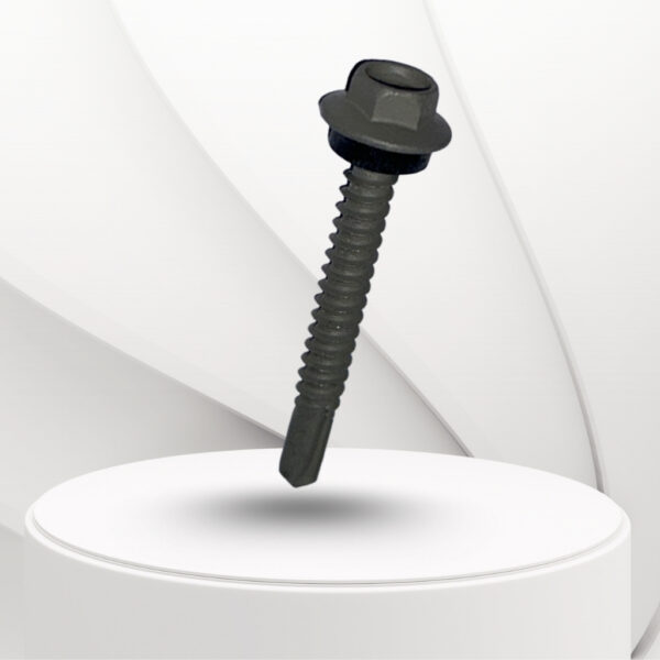 PHD HEX FLANG HEAD SELF DRILLING SCREW GREY ELECTROPOLYSEAL COATED - Image 3