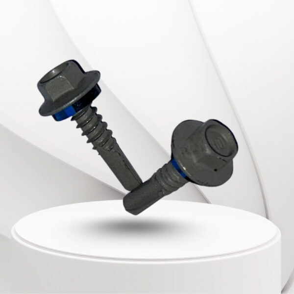 PHD HEX FLANG HEAD SELF DRILLING SCREW GREY ELECTROPOLYSEAL COATED - Image 2