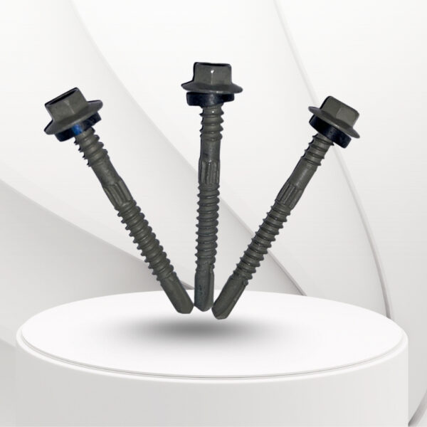 PHD HEX FLANG HEAD SELF DRILLING SCREW GREY ELECTROPOLYSEAL COATED